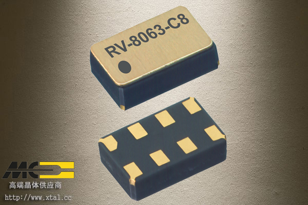 RV-8063-C8 32.768kHz-20PPM-TA-QC,32.768KHz实时时钟模块.Micro微晶晶振,0.9V ~ 5.5V